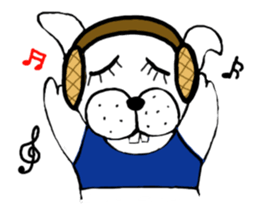 a smile on his face sticker #2903267