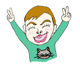 Umeko's world sticker #2903674