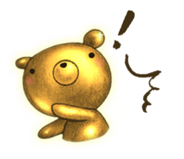 The Gold Bear sticker #2904207