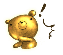 The Gold Bear sticker #2904207