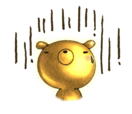 The Gold Bear sticker #2904215