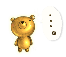 The Gold Bear sticker #2904229