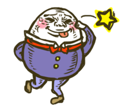 Funny Humpty Dumpty sticker #2904480