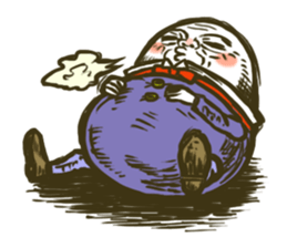 Funny Humpty Dumpty sticker #2904490
