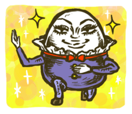 Funny Humpty Dumpty sticker #2904491