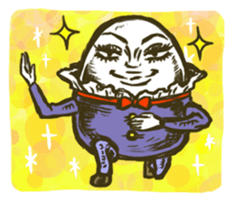 Funny Humpty Dumpty sticker #2904491