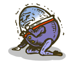 Funny Humpty Dumpty sticker #2904497