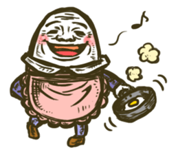 Funny Humpty Dumpty sticker #2904499