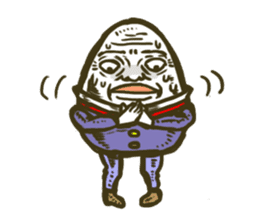 Funny Humpty Dumpty sticker #2904506