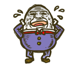 Funny Humpty Dumpty sticker #2904508