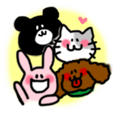 Usako with friends!