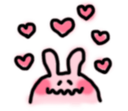 Usako with friends! sticker #2904557