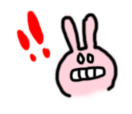 Usako with friends! sticker #2904559