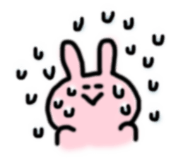Usako with friends! sticker #2904560