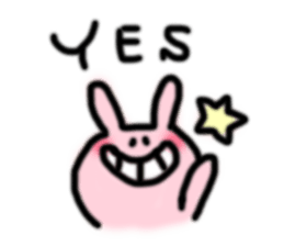 Usako with friends! sticker #2904562