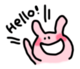 Usako with friends! sticker #2904576