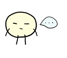 Bonhomme tetard sticker #2904635