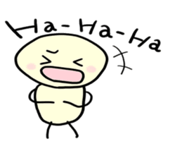 Bonhomme tetard sticker #2904646