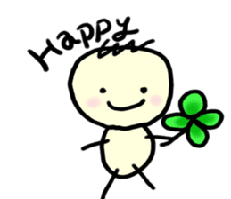 Bonhomme tetard sticker #2904647