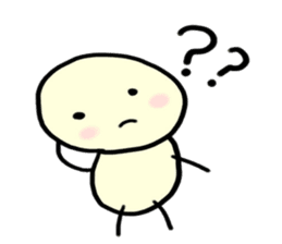 Bonhomme tetard sticker #2904649