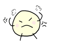 Bonhomme tetard sticker #2904653