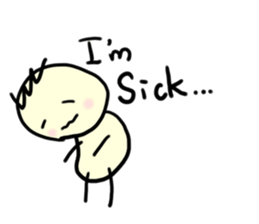 Bonhomme tetard sticker #2904654