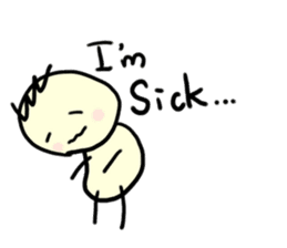 Bonhomme tetard sticker #2904654