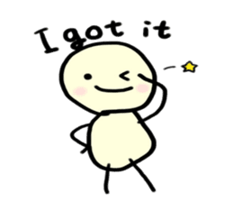 Bonhomme tetard sticker #2904655