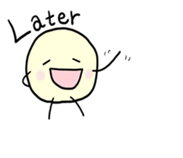 Bonhomme tetard sticker #2904656