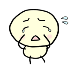 Bonhomme tetard sticker #2904658