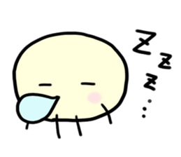 Bonhomme tetard sticker #2904659