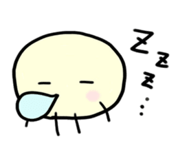 Bonhomme tetard sticker #2904659