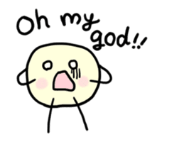 Bonhomme tetard sticker #2904663