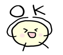 Bonhomme tetard sticker #2904664