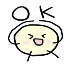 Bonhomme tetard sticker #2904664