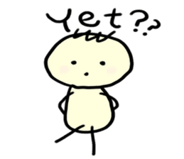 Bonhomme tetard sticker #2904673