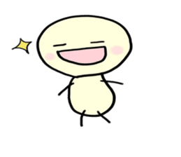 Bonhomme tetard sticker #2904674