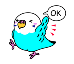 Chuppi of parakeet sticker #2904878