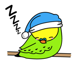 Chuppi of parakeet sticker #2904887