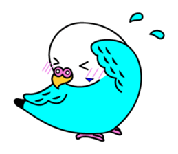 Chuppi of parakeet sticker #2904888