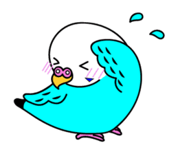 Chuppi of parakeet sticker #2904888