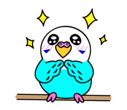 Chuppi of parakeet sticker #2904890