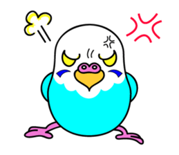 Chuppi of parakeet sticker #2904892