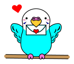 Chuppi of parakeet sticker #2904906