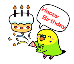 Chuppi of parakeet sticker #2904909