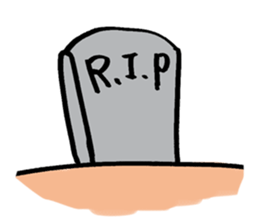 Violent Office Lady "Ms Skeleton" sticker #2904974