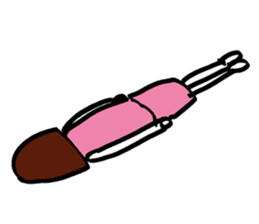 Violent Office Lady "Ms Skeleton" sticker #2904991