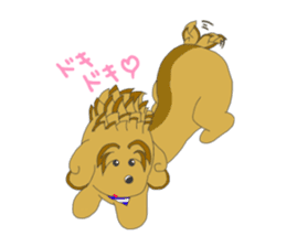 Quu and Chicchi are good friend dogs sticker #2905265