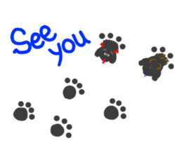 Quu and Chicchi are good friend dogs sticker #2905274