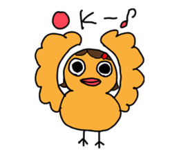 Mom birds sticker #2905633